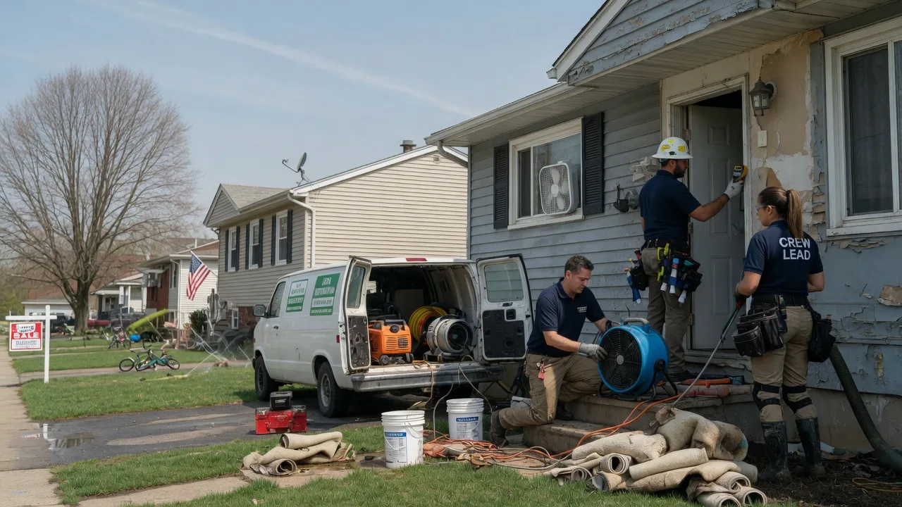 Flood Cleanup in Strum, WI near me