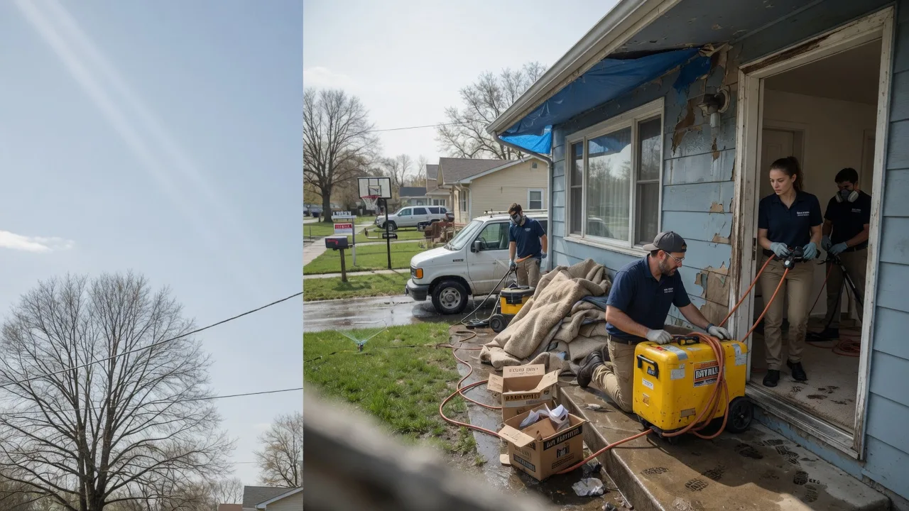 Basement Flood Cleanup in Strum, WI near me